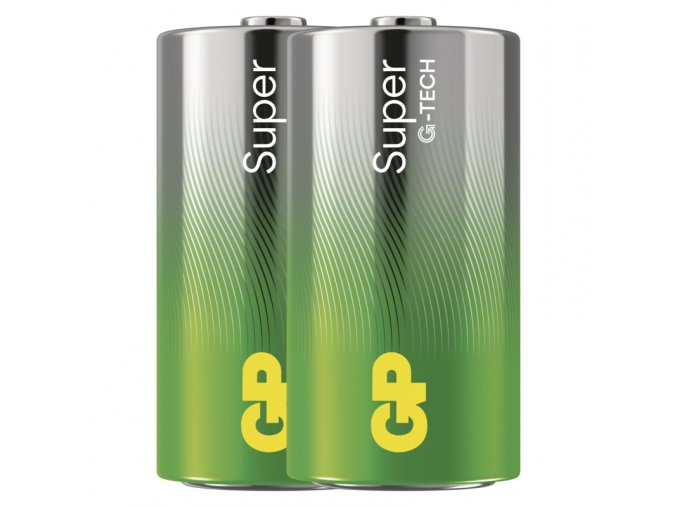 GP Alkalická baterie SUPER C (LR14) - 2ks