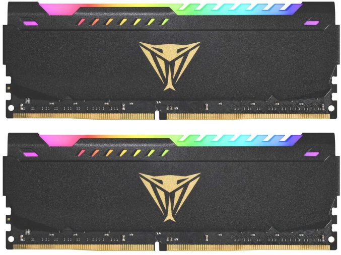 Patriot Viper/DDR4/64GB/3200MHz/CL18/2x32GB/RGB/Black