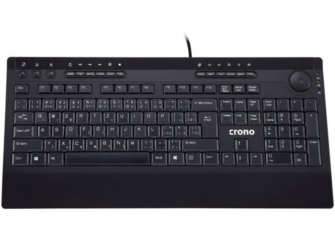 Crono KC2111/Drátová USB/CZSK-Layout/Černá