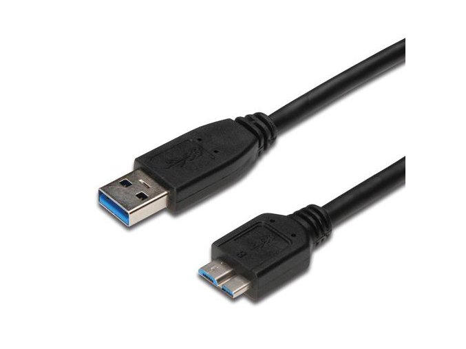 PremiumCord Kabel Micro USB 3.0 5Gbps USB A - Micro USB B, MM, 1m