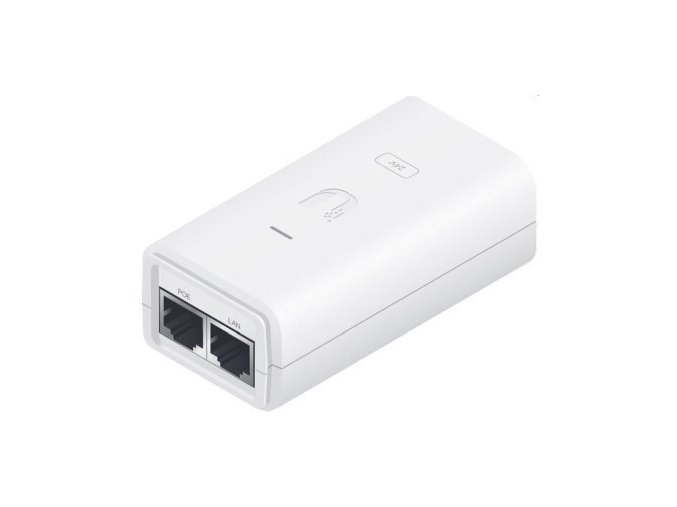 Ubiquiti POE-24-24W-G-WH, Gigabitový PoE injektor, 24V/1A 24W