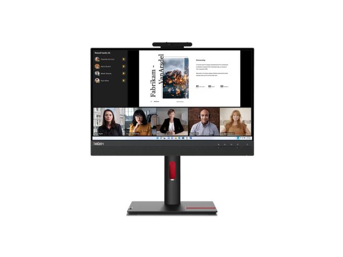 Lenovo ThinkCentre/Tiny-In-One 22 Gen 5/21,5"/IPS/FHD/60Hz/6ms/Black/3R