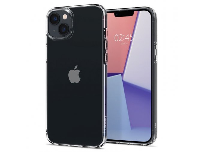 Ochranný kryt Spigen Crystal Flex pro iPhone 14 transparentní