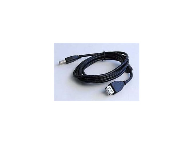 Kabel USB A-A 4,5m 2.0 prodl. HQ s ferrit. jádrem