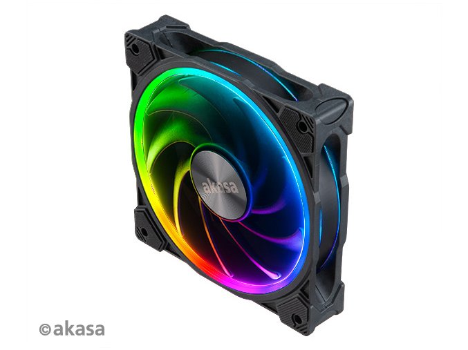 přídavný ventilátor Akasa 14 cm SOHO AR14 ARGB