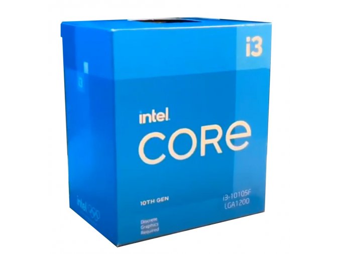 Intel/i3-10105F/4-Core/3,7GHz/FCLGA1200