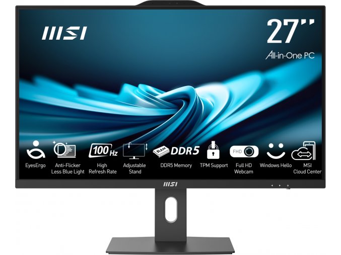 MSI Pro/AP272P 14M/27"/FHD/i5-14400/16GB/512GB SSD/UHD 730/W11P/Black/3R