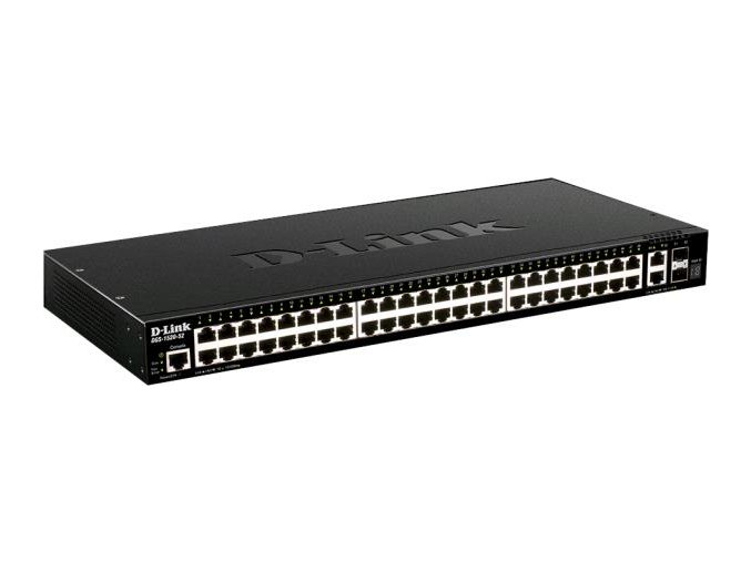 D-Link DGS-1520-52 48 ports GE + 2 10GE ports + 2 SFP+ Smart Managed Switch