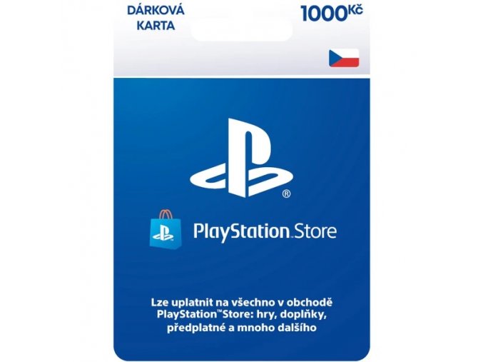 PlayStation Live Cards 1000Kč Hang pro CZ PS Store