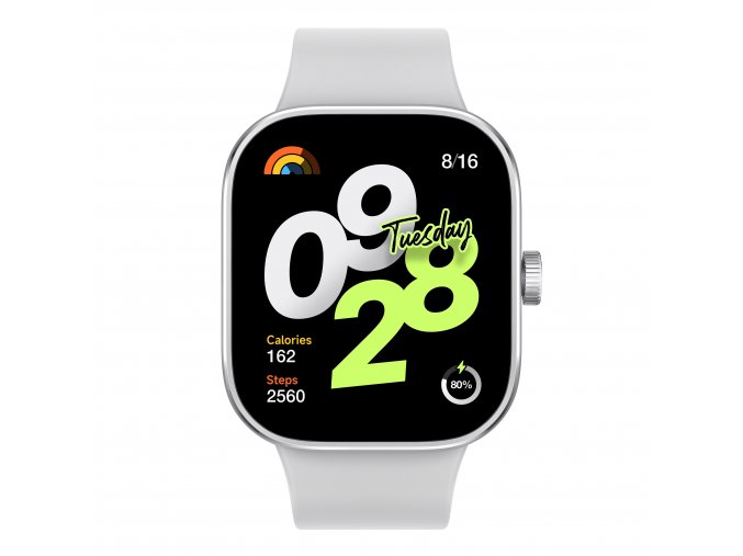 Xiaomi Redmi Watch 4/Silver/Sport Band/White