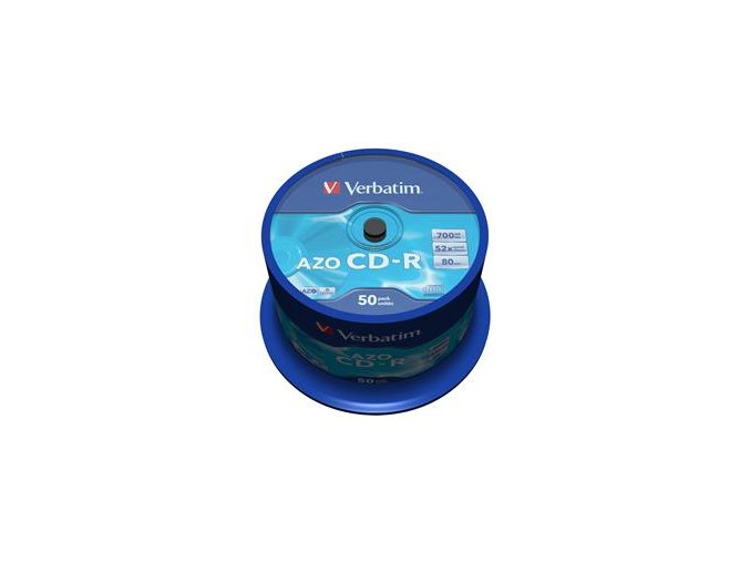 VERBATIM CD-R(50-Pack)Spindl/Crystal/DLP/52x/700MB