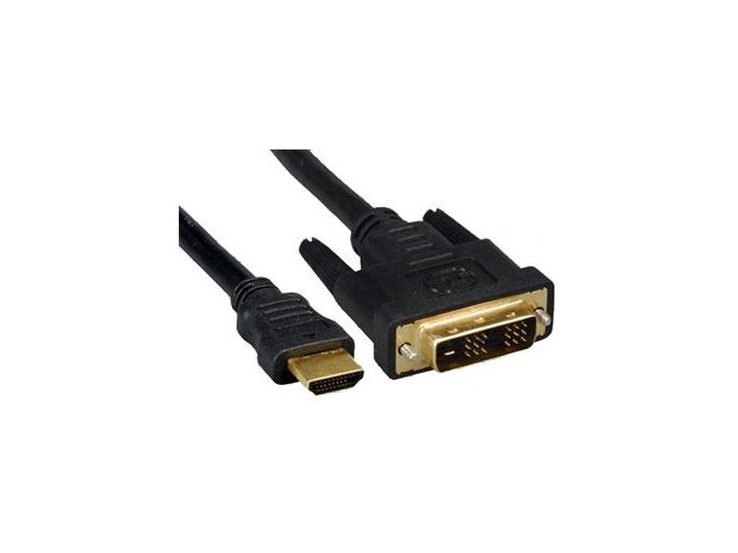 PremiumCord Kabel HDMI A - DVI-D M/M 5m