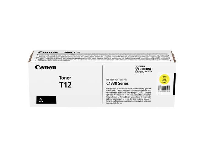 Canon Cartridge T12 Yellow FRT s