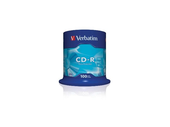 VERBATIM CD-R(100-Pack)Spindl/ExtraProtect/52x/700