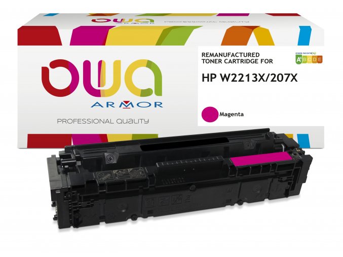 OWA Armor toner kompatibilní s HP W2213X, 2450st, červená/magenta