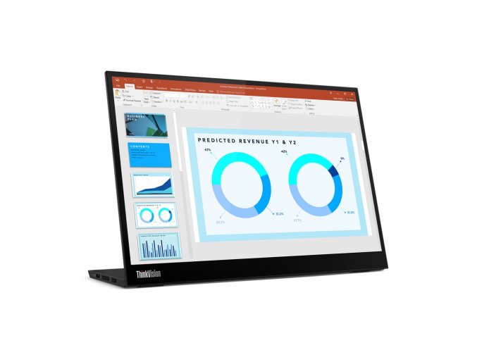 Lenovo ThinkVision/M14d/14"/IPS/2240x1400/60Hz/8ms/Black/3R