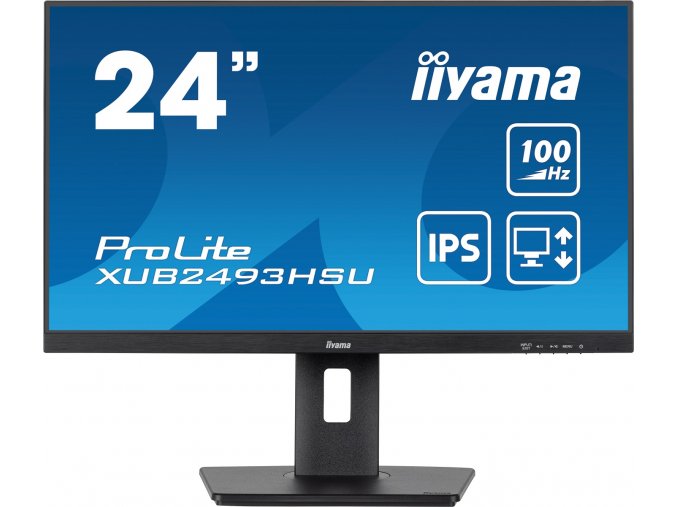 iiyama ProLite/XUB2493HSU-B6/23,8"/IPS/FHD/100Hz/1ms/Black/3R