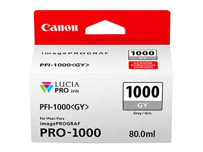 Canon PFI-1000 GY, šedý