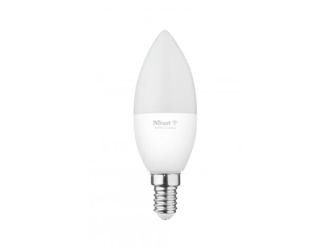 Trust Smart WiFi LED RGB&white ambience Candle E14 - barevná