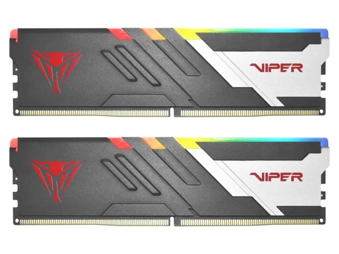 Patriot Viper Venom/DDR5/32GB/5600MHz/CL36/2x16GB/RGB/Black/Silv