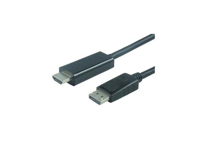 PremiumCord DisplayPort na HDMI kabel 1m  M/M