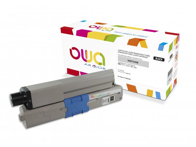 OWA Armor toner kompatibilní s OKI 44973508, 7000st, černá/black