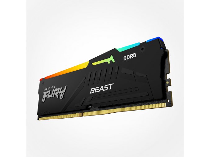 Kingston FURY Beast EXPO/DDR5/16GB/6000MHz/CL36/1x16GB/RGB/Black