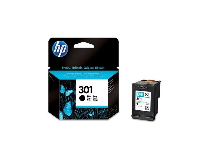 HP 301 černá inkoustová kazeta, CH561EE