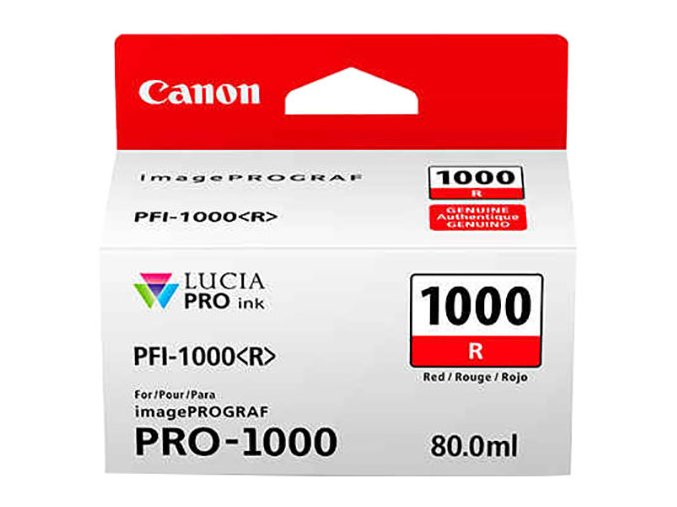 Canon PFI-1000 R, červený