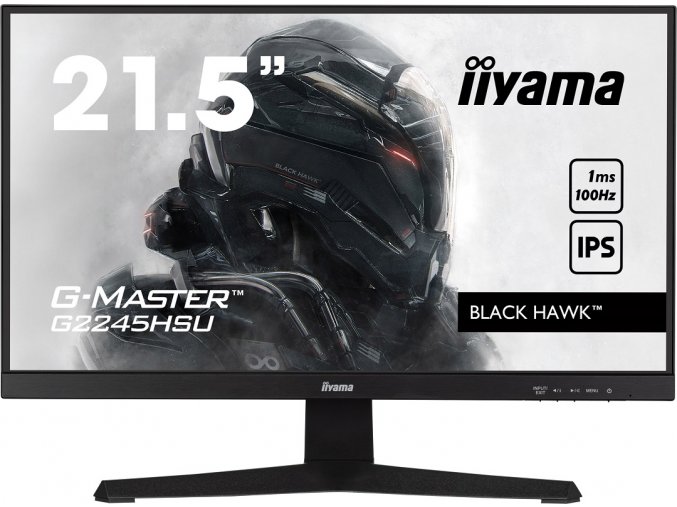 iiyama G-Master/G2245HSU-B1/22"/IPS/FHD/100Hz/1ms/Black/3R