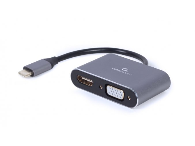 Gembird USB-C/HDMI, VGA adaptér