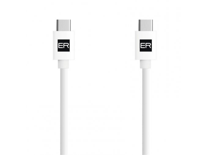 ER POWER kabel USB-C/C 3A 60W 120cm bílý