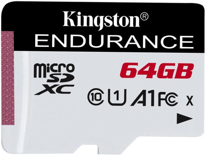 Kingston Endurance/micro SDXC/64GB/95MBps/UHS-I U1 / Class 10