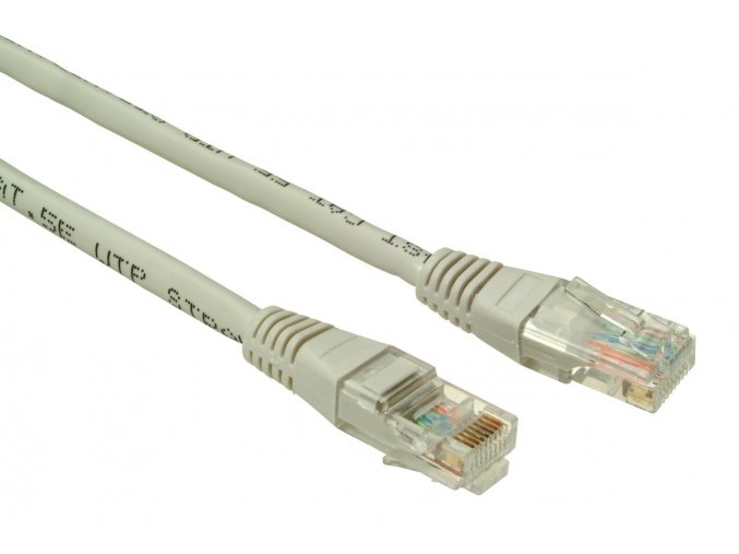 SOLARIX patch kabel CAT6 UTP PVC 1m šedý non-snag proof