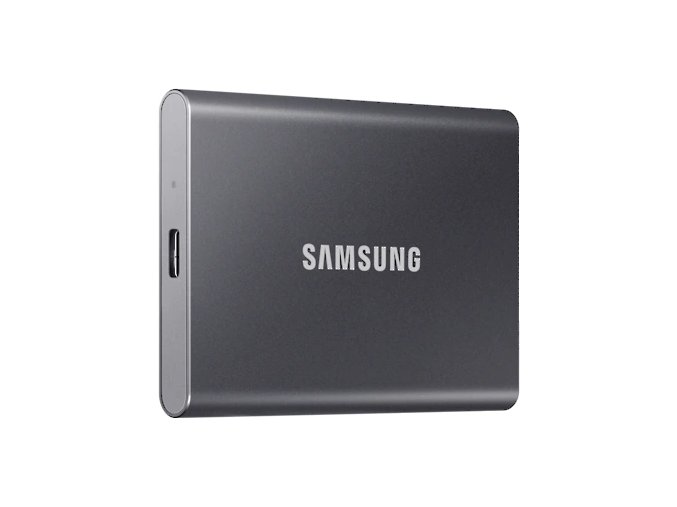 Samsung T7/2TB/SSD/Externí/2.5"/Stříbrná/3R