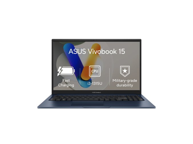 ASUS Vivobook 15/X1504VA/i3-1315U/15,6"/FHD/8GB/512GB SSD/UHD/W11H/Blue/2R