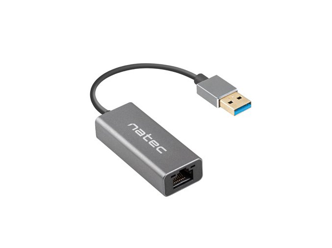 NATEC CRICKET externí Ethernet síťová karta USB 3.0 1X RJ45 1GB kabel