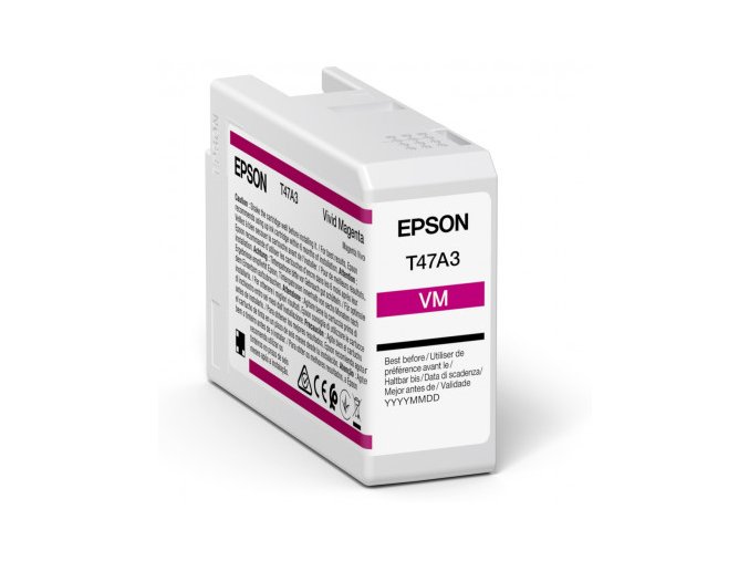 Epson Singlepack Vivid Magenta T47A3 Ultrachrome