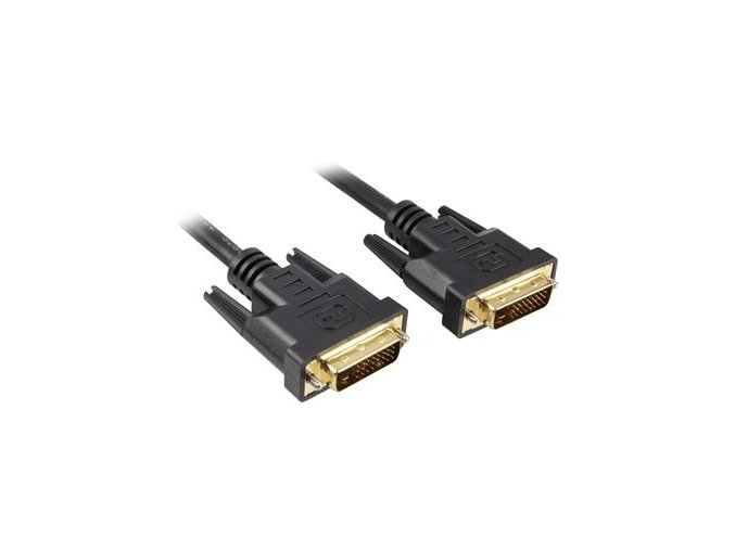 PremiumCord DVI-D propojovací kabel,dual-link,DVI(24+1),MM, 1m