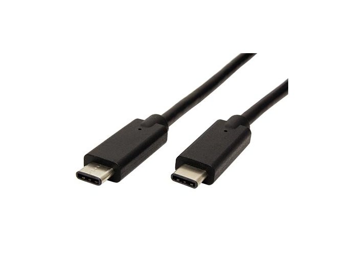 PremiumCord USB-C kabel ( USB 3.1 generation 2, 3A, 10Gbit/s ) černý, 0,5m
