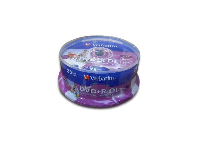 VERBATIM DVD+R(25-Pack)Spindl/DoubleLayer/8,5GB