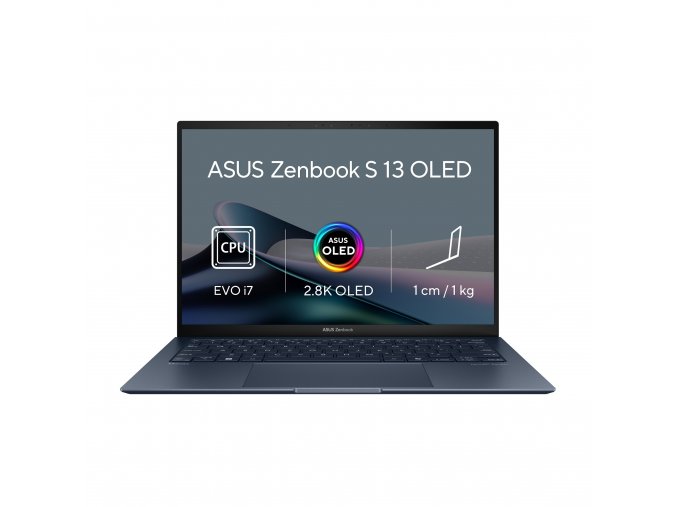 ASUS Zenbook S 13 OLED/UX5304/U7-155U/13,3"/2880x1800/16GB/1TB SSD/4C-iGPU/W11H/Blue/2R