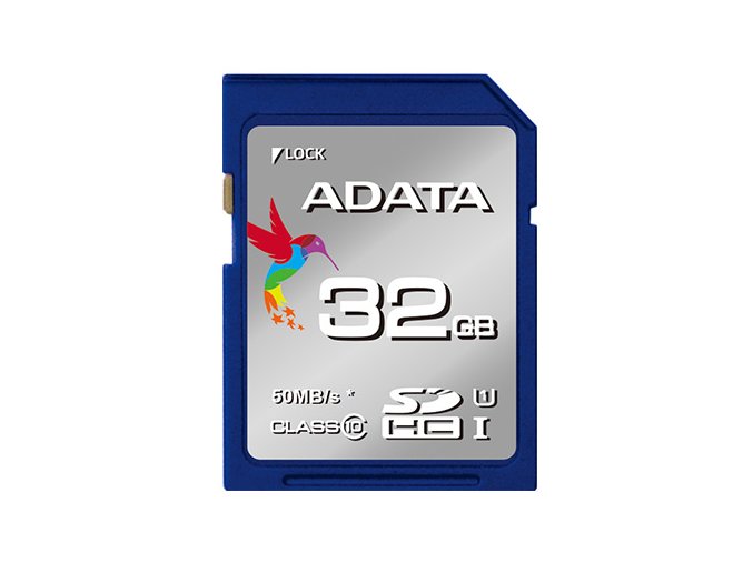 Adata/SD/32GB/50MBps/UHS-I U1 / Class 10