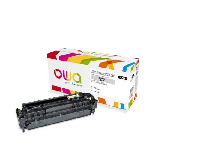 OWA Armor toner kompatibilní s HP CF380X, 4400st, černá/black