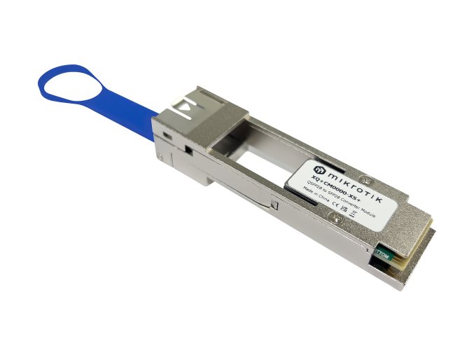 MikroTik XQ+CM0000-XS+,100G QSFP28 to 25G SFP28 adapter