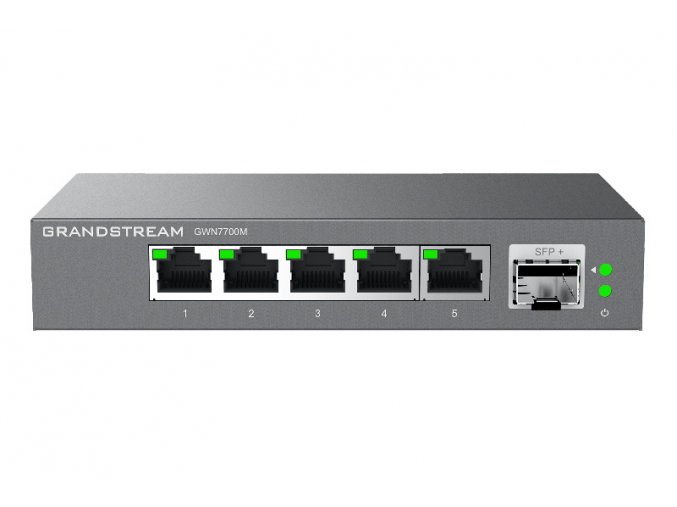 Grandstream GWN7700M Unmanaged Network Switch 5 2,5Gb portů / 1 SFP+