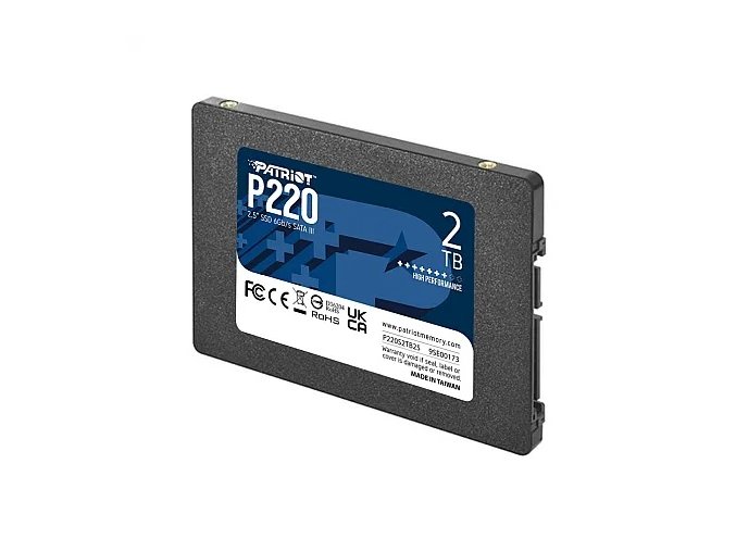PATRIOT P220/2TB/SSD/2.5"/SATA/3R