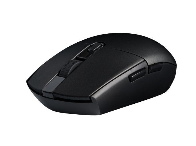 C-TECH WLM-06S-B/Kancelářská/Optická/Pro praváky/1 600 DPI/Bezdrátová USB/Černá