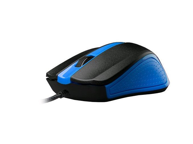 C-TECH Myš WM-01, modrá, USB