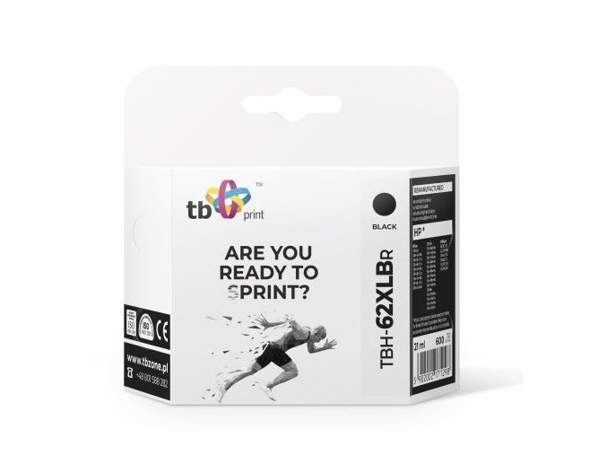 Tusz do HP OfficeJet 5740 TBH 62 LBR BK refabrykow s